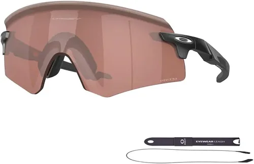 Vista 16 de Oakley Encoder OO9471 - Gafas de sol rectangulares para hombre, correa y kit de cuidado iWear de diseñador