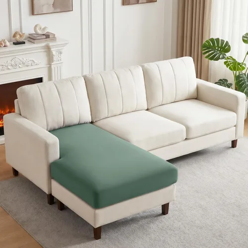 Vista 41 de KinCam - Fundas elásticas para cojines de sofá, fundas seccional para sofá en forma de L, fundas lavables para sofá, fundas para sofá