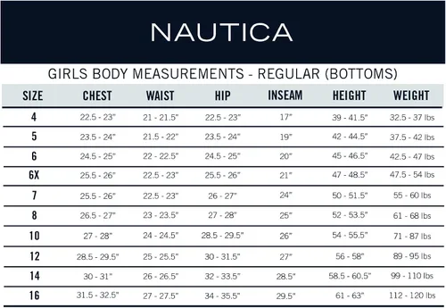 Vista 3 de Nautica Bermudas de sarga para niña