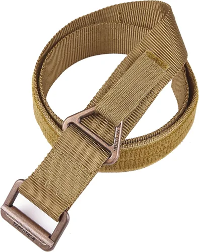 Vista 8 de Seibertron Hombres Utility TDU 1.75 pulgadas Nylon Tactical CQB/Rigger's Militar Combat Duty Cinturón Hebilla de Metal Negro