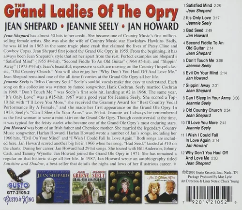 Vista 2 de Grand Ladies of the Opry Various