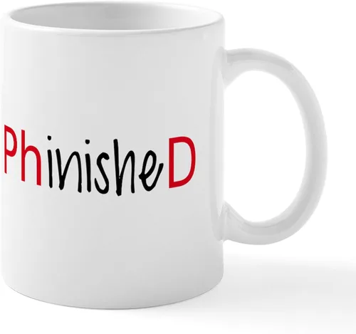 Vista 22 de CafePress Knitting Phd (Projects Half D Mug 11 oz (11.0 fl oz) Taza de café de cerámica