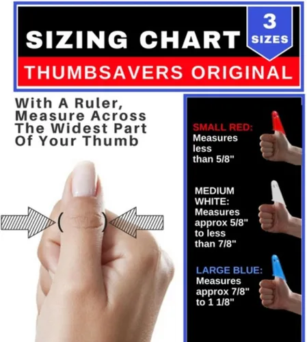 Vista 3 de Thumbsaver - Herramienta de masajista - Pequeña - Rojo