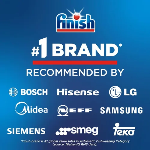 Vista 3 de Finish Rinse Aid - Lavavajillas de secado 100% mejor, brillo de limón, 27.1 fl oz