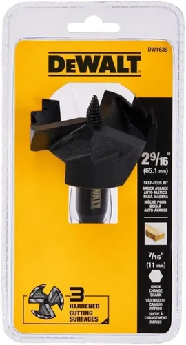 Vista 6 de DEWALT Broca, alimentación automática, 2-916 pulgadas (DW1639)