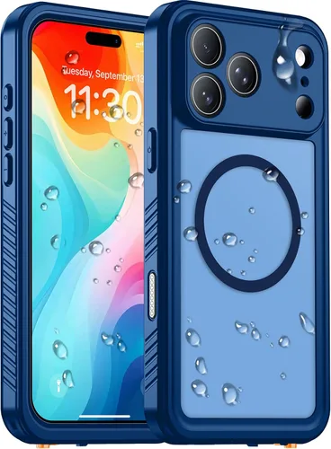 Vista 36 de Temdan - Funda impermeable diseñada para iPhone 12, protector de pantalla y cámara integrado IP68 bajo el agua, cuerpo completo, a prueba de caídas