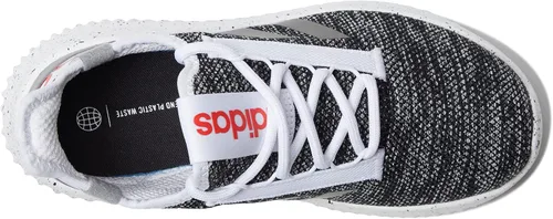 Vista 2 de adidas Kaptir 2.0 - Tenis de correr unisex para niños, Azul Rush-silver Metallic-flash Orange