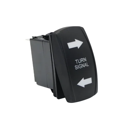 Vista 2 de Kit de señal de giro, kit universal de bocina de señal de giro UTV ATV SXS, kit legal de calle, interruptor basculante con relé de luces