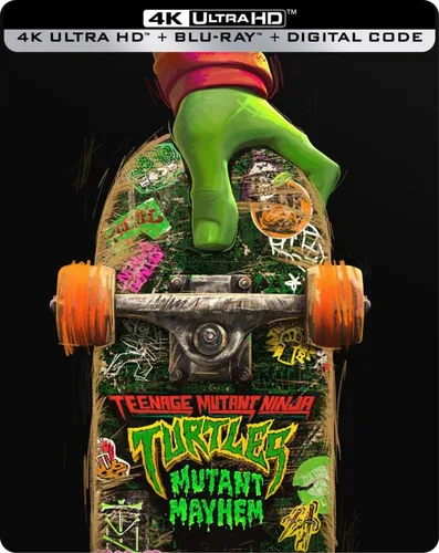 Vista 3 de Teenage Mutant Ninja Turtles Mutant Mayhem Steelbook 4K UHD