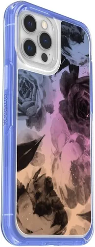 Vista 5 de OtterBox iPhone 13 Pro (Solo) - Funda de la Serie Symmetry - Cama de Rosas - Ultra-Elegante - Compatible con Carga Inalámbrica - Bordes Elevados
