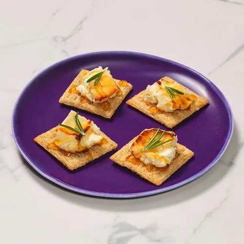 Vista 7 de Triscuit galletas con sabor a vinagre balsámico y albahaca, sin OMG, paquete de 6 cajas de 8.5 onzas cada una