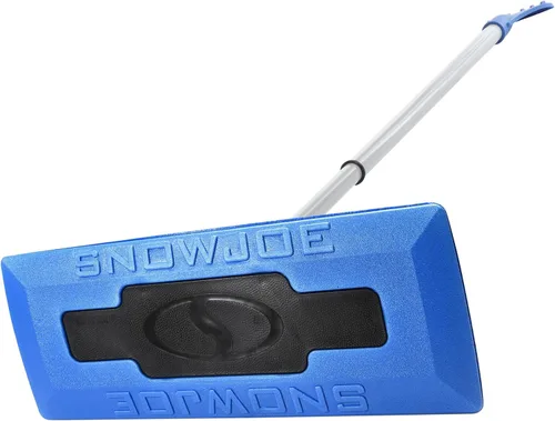Vista 12 de Snow Joe - SJBLZD Escoba para nieve con removedor de hielo, Negro, Negro