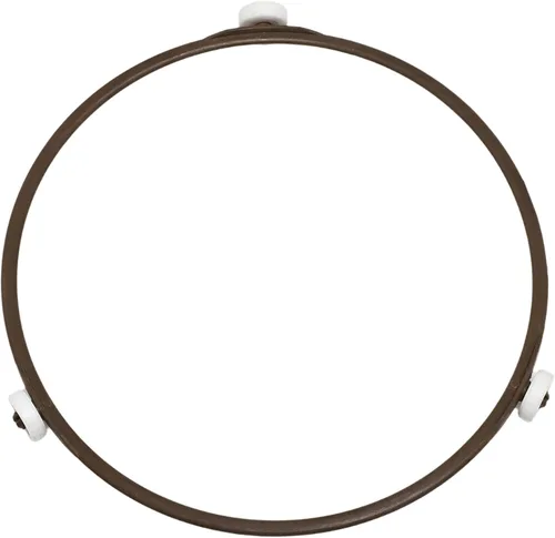Vista 10 de Anillo giratorio para microondas, rodillo de anillo giratorio, soporte de bandeja de placa de vidrio central para horno, placa giratoria de vidrio