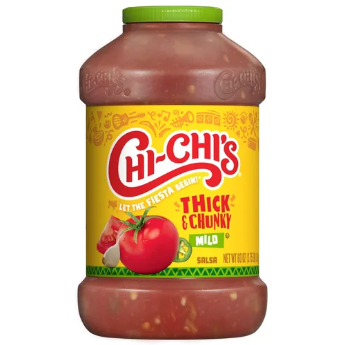 Vista 6 de CHI-CHI’S Salsa Gruesa y con Trozos Mediana, 60 onzas
