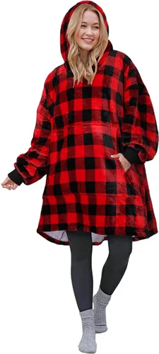 Vista 9 de Catalonia Sudadera con capucha de gran tamaño, sudadera con capucha de sherpa, regalo para ella