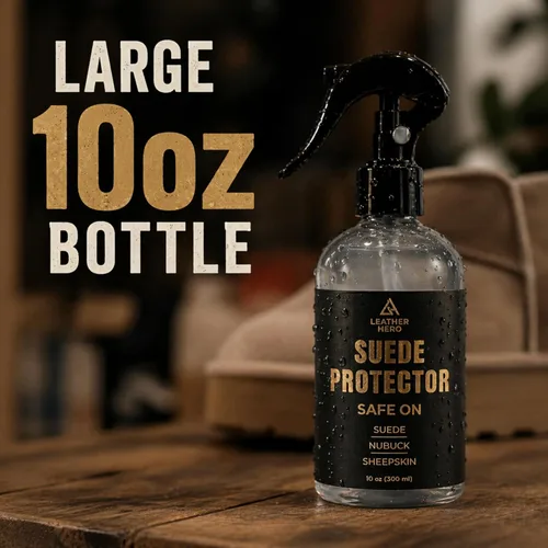 Vista 4 de Protector de gamuza compatible con botas Ugg (10 onzas) – Spray impermeabilizante para botas de gamuza, zapatos, chaquetas, accesorios – Spray