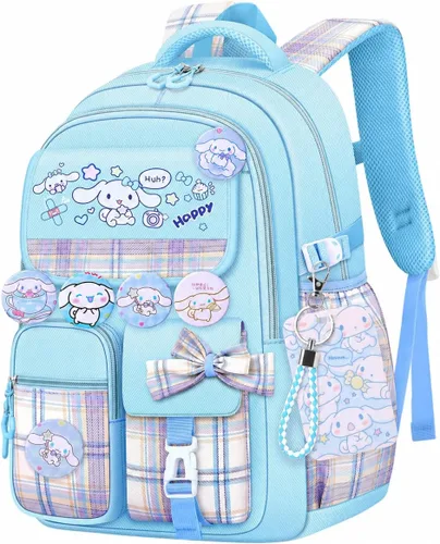Vista 11 de Festa Park Mochila Linda para Mujeres y Hombres, Bolso Ita, Mochila Kawaii, Mochila Cutecore Grunge Y2K, Mochila de Hombro, Mochila de Día, Bolso