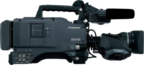 Vista 3 de Panasonic AG-HPX500PJ Videocámara P2 montada en el hombro con LCD de 3.5 pulgadas (negro)