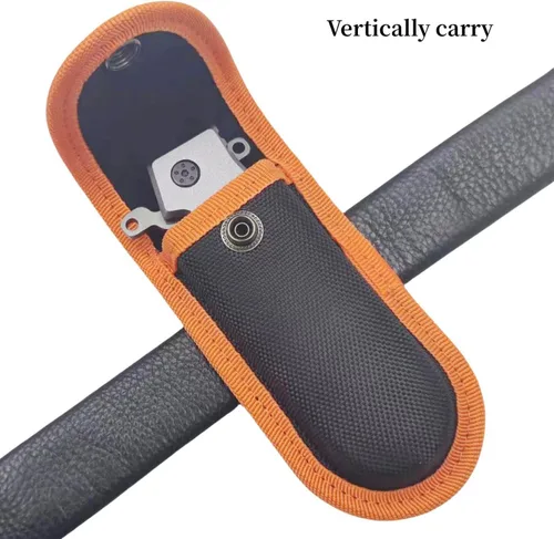 Vista 6 de Funda de nailon para Gerber MP600 multiherramienta de 5 pulgadas, estuche de transporte horizontal para cuchillos de bolsillo plegable de 5.1 a 5.5