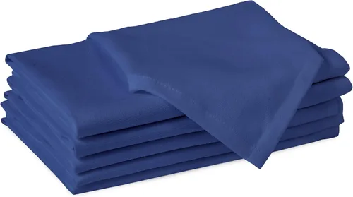 Vista 55 de Encasa XO Juego de 12 servilletas de tela de cóctel Servilletas de mesa de algodón puro Tamaño (9 x 9 pulgadas) B gris sólido Lavable a