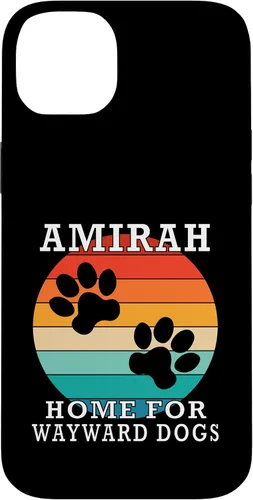 Vista 15 de Amirah Home for Wayward Dogs Family Name Case for iPhone 17