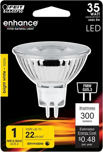 Vista 2 de Feit Electric BPFMW/930CA/6 35W EQ DM MR16 Bombilla LED, 6 bombillas