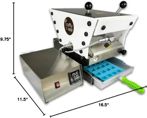 Vista 6 de Truffly Made Depositante de dulces compacto universal 3L con 4 pistones