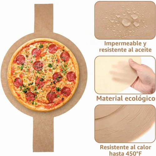 Vista 3 de 120 piezas de forros de molde para pastel circular precortados, papel de pergamino redondo antiadherente con lengüetas de elevación para hornear