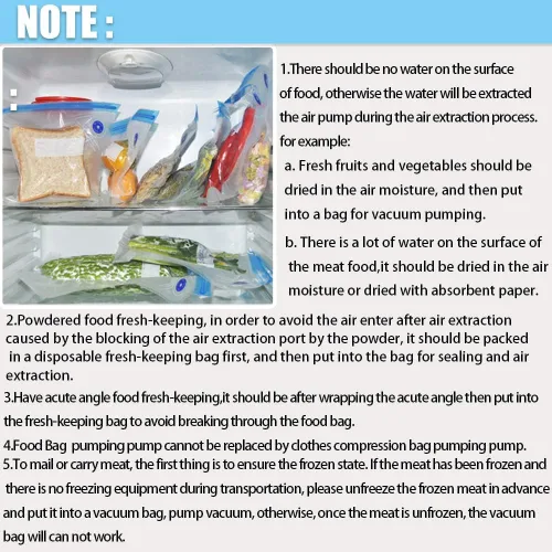 Vista 8 de Sous Vide Bags - 20 bolsas de 8.3 x 8.7 pulgadas/8.3x8.7 in, sin BPA, reutilizables, selladoras al vacío, mantienen los alimentos frescos