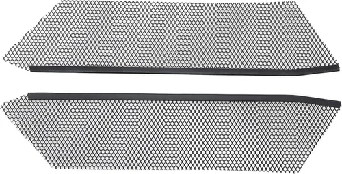 Vista 4 de HECASA Grille Mesh Set Compatible with 2020-2024 Chevy Chevrolet Corvette C8 Front Inner Mesh Honeycomb Grill Guard Radiator Grille Vent Insert
