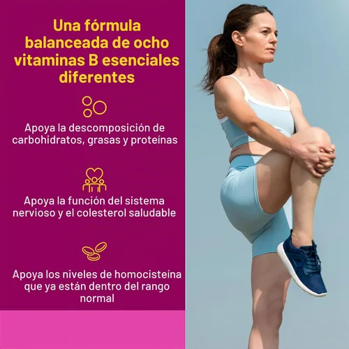 Vista 2 de Natural Factors BioCoenzymated Active B Complex, 60 Cápsulas