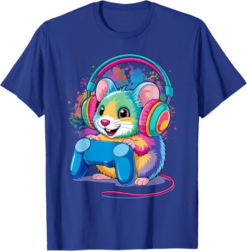 Vista 15 de Mouse Gaming Animal Video Games Funny T-Shirt