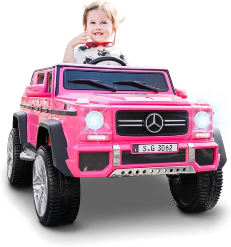 Vista 13 de Mercedes-Benz G650 - Coche eléctrico de 12 V para niños Negro