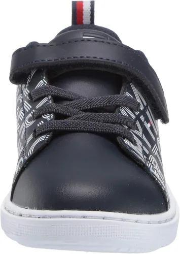 Vista 2 de Tommy Hilfiger Unisex-Niño Niños Th Iconic Court Logo Ps Sneaker