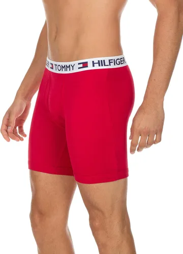 Vista 3 de Tommy Hilfiger Ropa interior para hombre algodón clásico paquete de 4 calzoncillos tipo bóxer