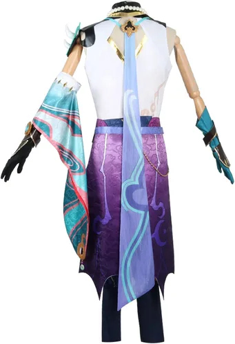 Vista 3 de Soyusunny Genshin Impact Klee Hu Tao Venti - Disfraz de Halloween para cosplay