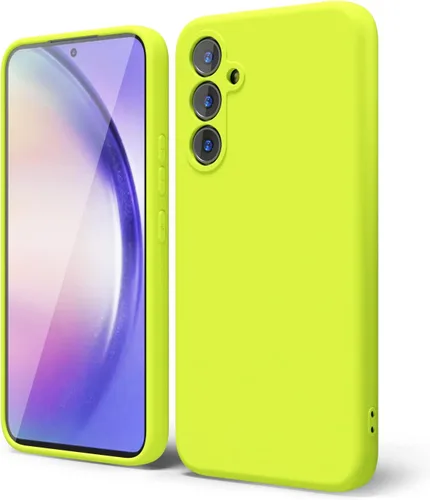 Vista 27 de oakxco Funda para teléfono Samsung Galaxy A12 con agarre de silicona líquida, linda delgada fina suave cubierta de gel de goma TPU lisa para mujeres