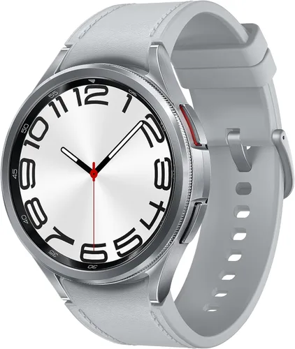 Vista 6 de Samsung Galaxy Watch 6 Classic 43mm, reloj inteligente con bisel giratorio, rastreador de fitness, coaching avanzado del sueño, monitor cardíaco