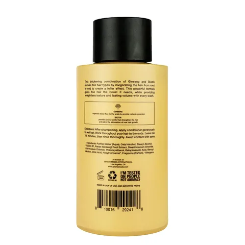 Vista 2 de Acondicionador de engrosamiento del cabello con ginseng y biotina - 15.2 fl oz