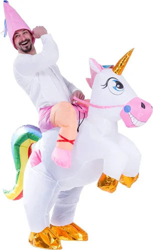 Vista 2 de Spooktacular Creations - Disfraz inflable de lujo para adultos