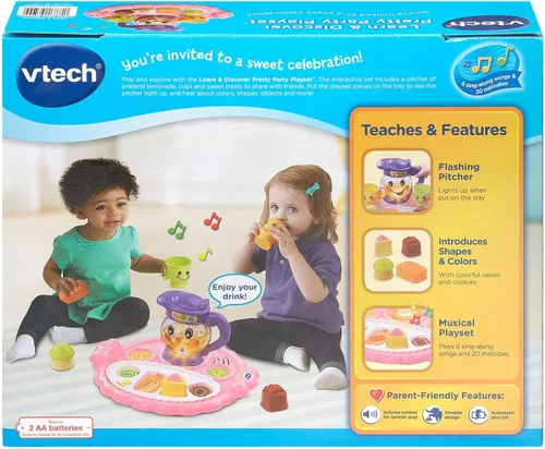 Vista 5 de VTech 80-158500 Conjunto de Juego Learn & Discover Pretty Party