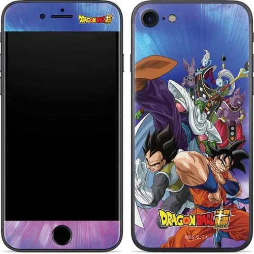Vista 13 de Skinit Calcomanía para teléfono compatible con iPhone SE (2ª y 3ª generación), diseño oficial de Dragon Ball Super Goku