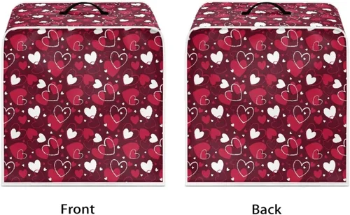 Vista 174 de Funda para cafetera, poliéster, azul, se adapta a la mayoría de máquinas de café estándar, protector resistente al polvo, huellas dactilares Playa
