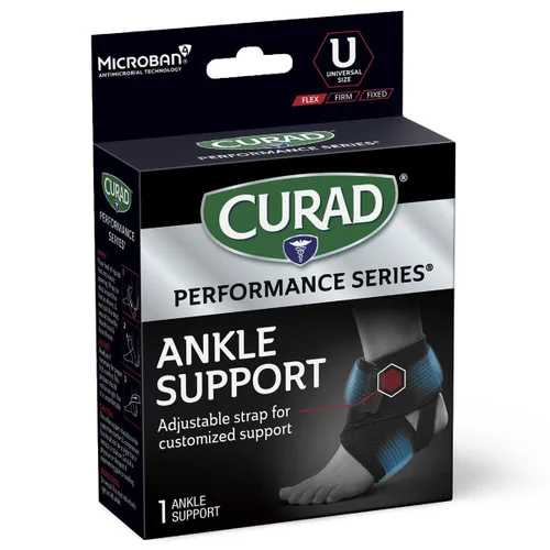 Vista 6 de CURAD Performance Series IRONMAN - Tobillera, envolvente, universal