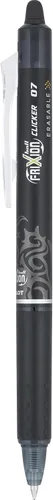 Vista 2 de PILOT FriXion Clicker - Bolígrafos de tinta de gel borrables y retráctiles, punta fina, tinta negra, 6 unidades (13601)