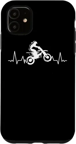 Vista 8 de Motocross Motorcyclist Dirtbike Pitbike Motorcyclist Case for iPhone 17