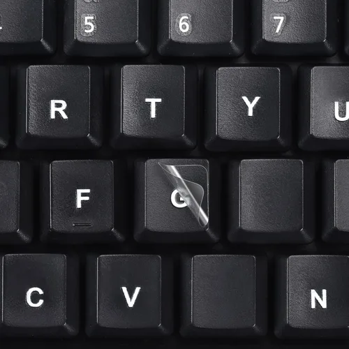 Vista 8 de 2 calcomanías de teclado árabe para computadora portátil portátil de Arabic