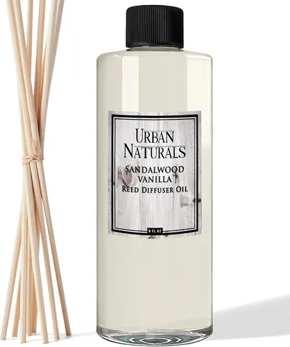 Vista 25 de Urban Naturals Recambio de aceite difusor de varillas ámbar y lavanda, lavanda relajante, ámbar cálido, aroma calmante para habitación, 4 onzas +