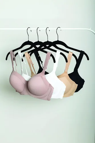 Vista 6 de Playtex Women's Secrets Balconette Full-Coverage Wireless T-Shirt Bra for Full Figures