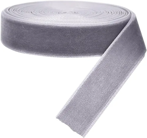 Vista 46 de Chenkou Craft 5 yardas de cinta de terciopelo para decoración navideña y embalaje artesanal